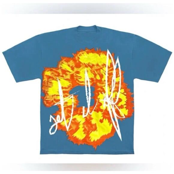 Denim Tears x Offset Medium Blue Set It Off #1 Tee - Picture 1 of 13